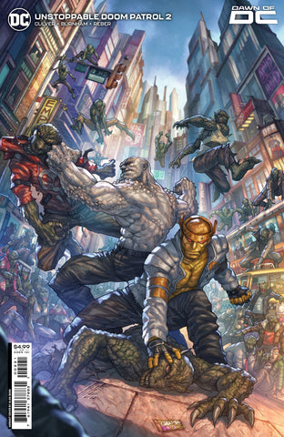 UNSTOPPABLE DOOM PATROL #2 (OF 6) CVR B ALAN QUAH CARD STOCK VAR