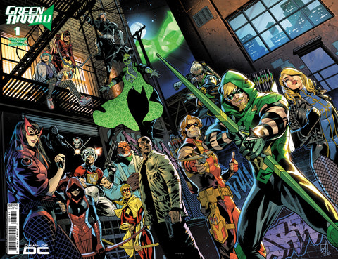 GREEN ARROW #1 (OF 6) CVR G SEAN IZAAKSE WRAPAROUND FOIL VAR