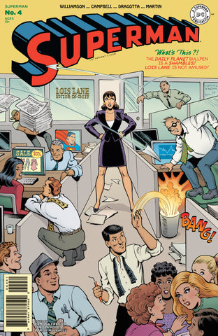 SUPERMAN #4 CVR F INC 1:50 RAMONA FRADON & SANDRA HOPE CARD STOCK VAR