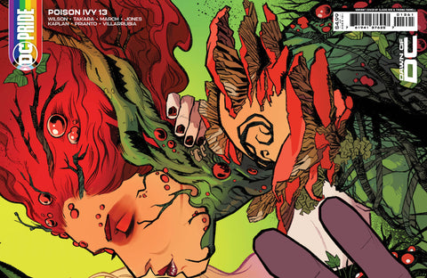 POISON IVY #13 CVR D CLAIRE ROE DC PRIDE CONNECTING POISON IVY CARD STOCK VAR (1 OF 2)