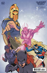 JUSTICE SOCIETY OF AMERICA #7 (OF 12) CVR C INC 1:25 DEMETRIUS DAWKINS CARD STOCK VAR