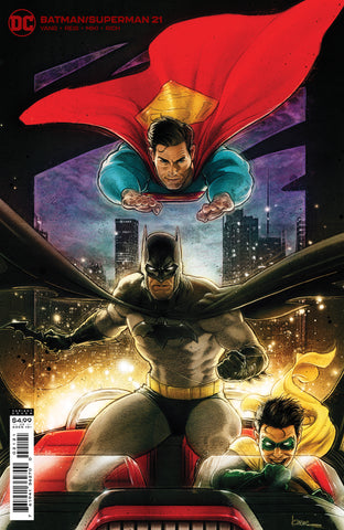 BATMAN SUPERMAN #21 CVR B KAARE ANDREWS CARD STOCK VAR