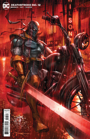 DEATHSTROKE INC #12 CVR D INC 1:25 IVAN TAO CARD STOCK VAR
