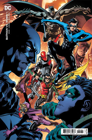 BATMAN VS ROBIN #1 (OF 5) CVR I INC 1:50 BRYAN HITCH CARD STOCK VAR