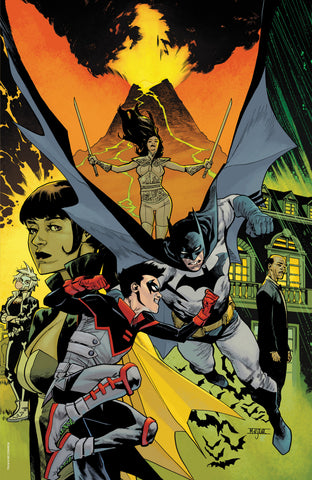 BATMAN VS ROBIN #1 (OF 5) CVR J INC 1:100 MAHMUD ASRAR FOIL CARD STOCK VAR