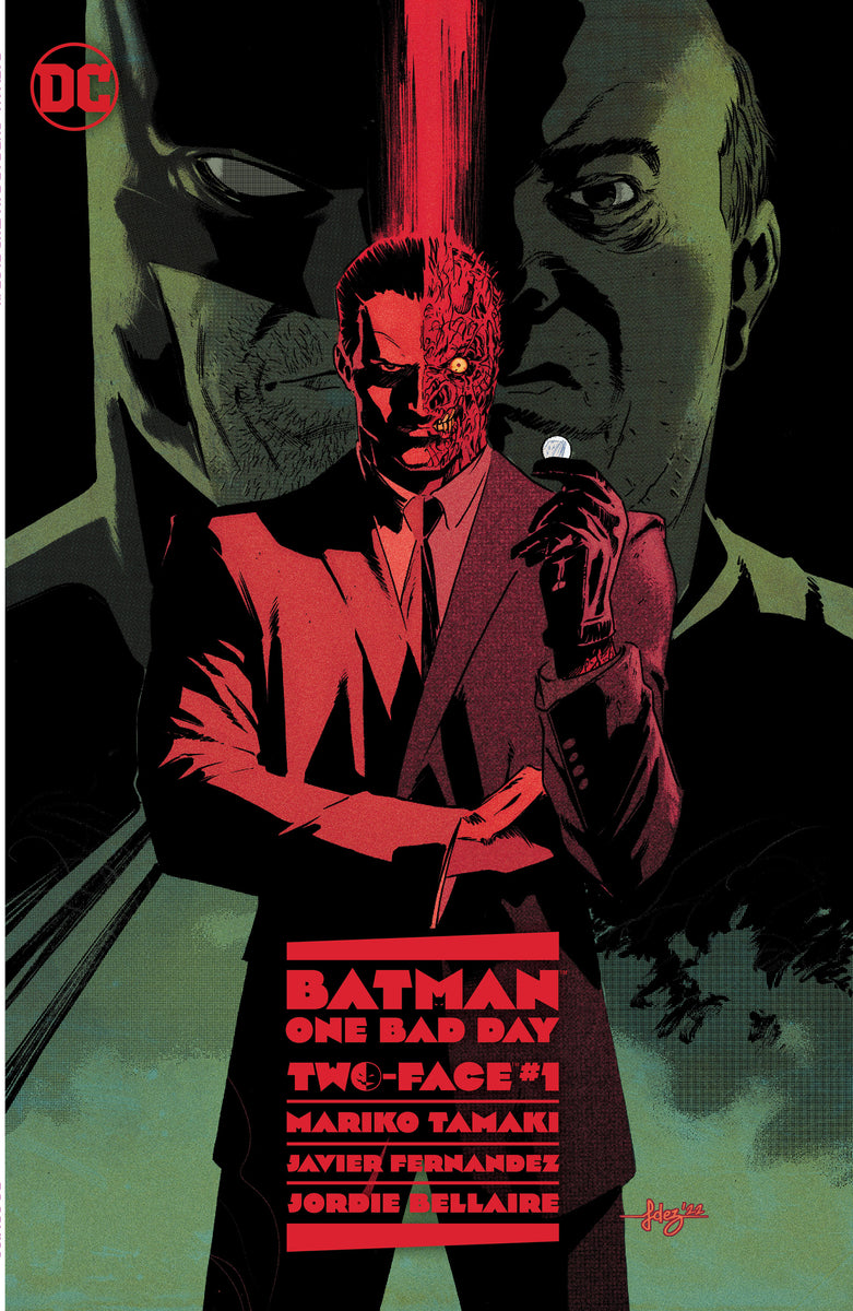 n*u様 joker d EXTRAEM FREEDOM 2BA ダー BATMAN ONE BAD DAY TWO-FACE #1 (ONE SHOT) CVR A JAVIER FERNANDEZ