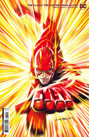 FLASH THE FASTEST MAN ALIVE #1 (OF 3) CVR B JUAN FERREYRA CARD STOCK VAR