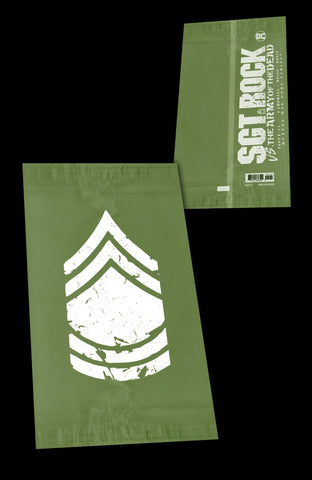 DC HORROR PRESENTS SGT ROCK VS THE ARMY OF THE DEAD #1 (OF 6) CVR C FRANK QUITELY DUFFLE BAG GORE CARD STOCK VAR(MR)