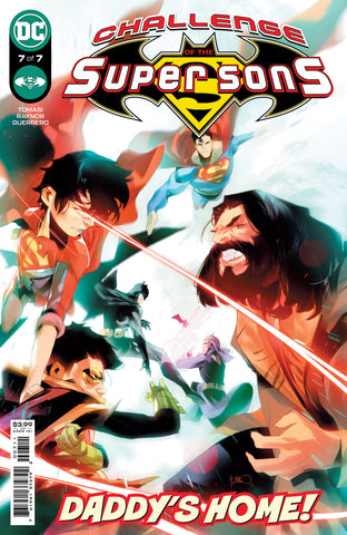CHALLENGE OF THE SUPER SONS #7 (OF 7) CVR A SIMONE DI MEO
