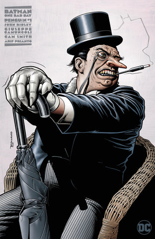 BATMAN ONE BAD DAY PENGUIN #1 (ONE SHOT) CVR E INC 1:100 BRIAN BOLLAND VAR