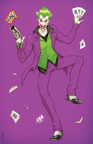 JOKER THE MAN WHO STOPPED LAUGHING #1 CVR D DAVID NAKAYAMA MADNESS FOIL VAR