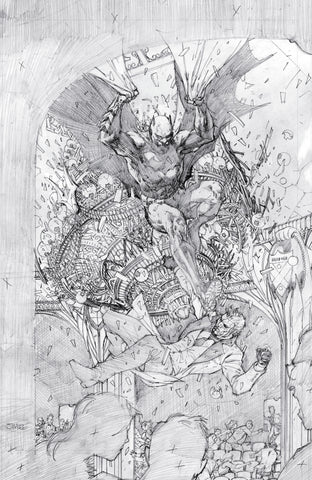 DETECTIVE COMICS #1065 CVR D INC 1:50 JIM LEE PENCIL FOIL CARD STOCK VAR