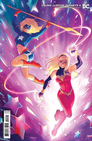 YOUNG JUSTICE TARGETS #4 (OF 6) CVR B MEGHAN HETRICK CARD STOCK VAR
