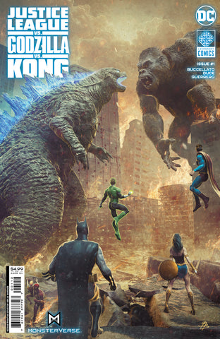 JUSTICE LEAGUE VS GODZILLA VS KONG #1 Second Printing