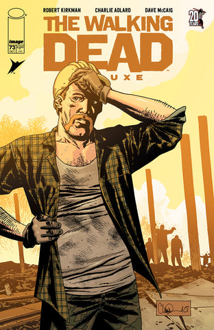 WALKING DEAD DELUXE #73 CVR B CHARLIE ADLARD AND DAVE MCCAIG VAR (MR)