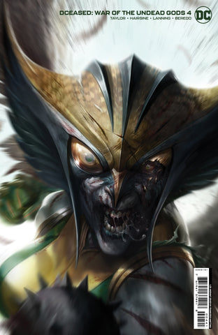 DCEASED WAR OF THE UNDEAD GODS #4 (OF 8) CVR D INC 1:25 FRANCESCO MATTINA CARD STOCK VAR