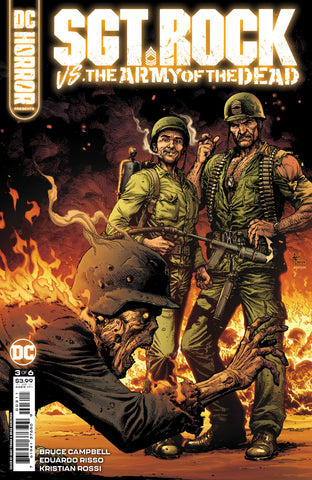 DC HORROR PRESENTS SGT ROCK VS THE ARMY OF THE DEAD #3 (OF 6) CVR A GARY FRANK (MR)