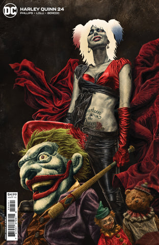 HARLEY QUINN #24 CVR B LEE BERMEJO CARD STOCK VAR