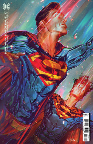 SUPERMAN SON OF KAL-EL #17 CVR B JOHN GIANG CARD STOCK VAR (KAL-EL RETURNS)
