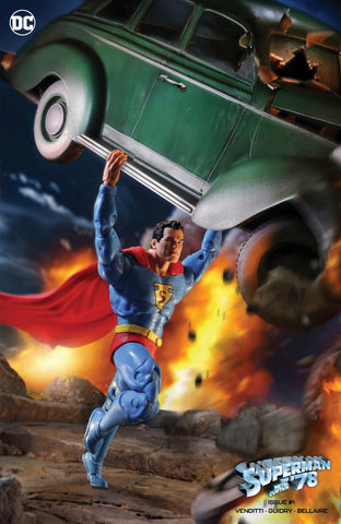 SUPERMAN 78 THE METAL CURTAIN #1 (OF 6) CVR C ACTION COMICS SUPERMAN MCFARLANE TOYS ACTION FIGURE CARD STOCK VAR