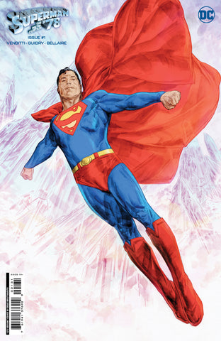 SUPERMAN 78 THE METAL CURTAIN #1 (OF 6) CVR E INC 1:25 DOUG BRAITHWAITE CARD STOCK VAR