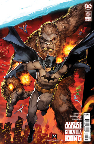 JUSTICE LEAGUE VS GODZILLA VS KONG #2 (OF 7) CVR C DAVID NAKAYAMA BATMAN CONNECTING CARD STOCK VAR