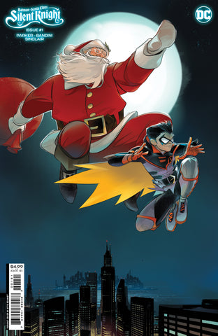 BATMAN SANTA CLAUS SILENT KNIGHT #1 (OF 4) CVR C OTTO SCHMIDT CARD STOCK VAR