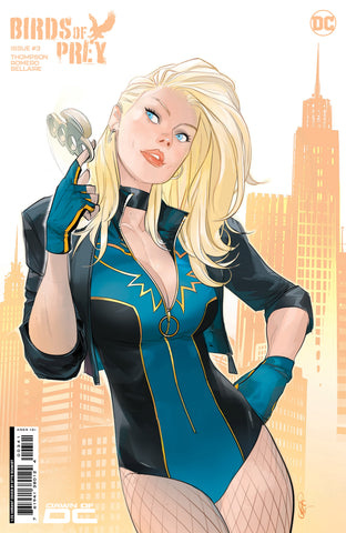BIRDS OF PREY #3 CVR D INC 1:25 OTTO SCHMIDT CARD STOCK VAR