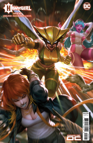 HAWKGIRL #5 (OF 6) CVR B DERRICK CHEW CARD STOCK VAR