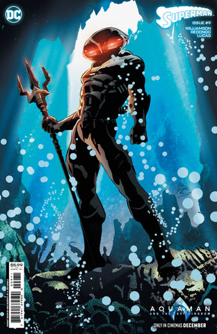 SUPERMAN #9 CVR D MIKE DEODATO JR AQUAMAN AND THE LOST KINGDOM CARD STOCK VAR