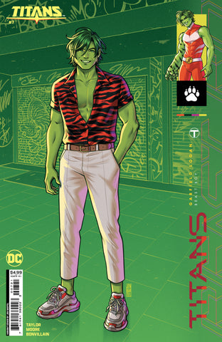 TITANS #7 CVR B JEN BARTEL CARD STOCK VAR