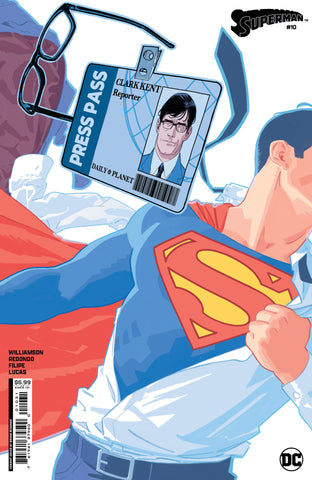 SUPERMAN #10 CVR C BRUNO REDONDO CARD STOCK VAR