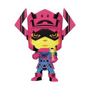 POP JUMBO MARVEL GALACTUS W/SURFER PX BLK LT 10IN FIG W/CHASE