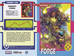 X-MEN 15 DAUTERMAN TRADING CARD VARIANT