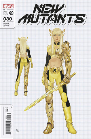 NEW MUTANTS 30 REIS DESIGN VARIANT 1:10