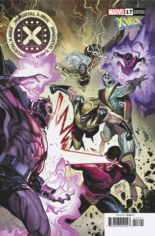IMMORTAL X-MEN 17 PEPE LARRAZ X-MEN 60TH VARIANT [FALL]