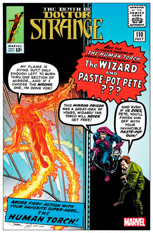 DEATH OF DOCTOR STRANGE 5 MOONEY CLASSIC HOMAGE VARIANT