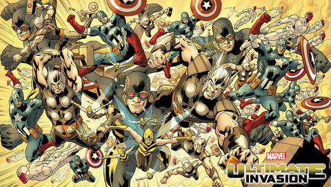 ULTIMATE INVASION 2 BRYAN HITCH 2ND PRINTING VARIANT