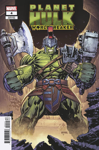 PLANET HULK: WORLDBREAKER 4 LASHLEY VARIANT