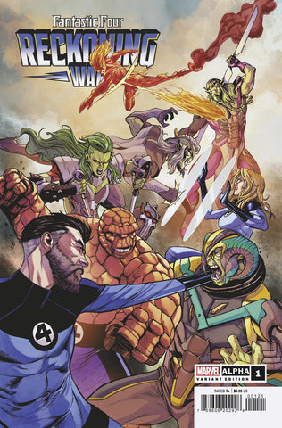 FANTASTIC FOUR: RECKONING WAR ALPHA 1 CASELLI VARIANT