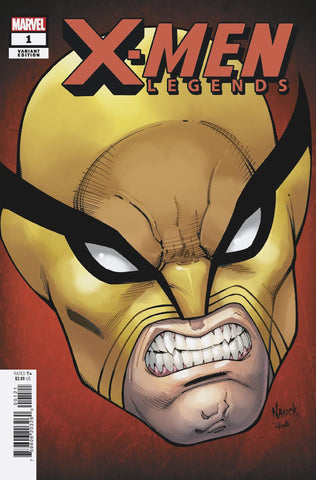 X-MEN LEGENDS 1 NAUCK HEADSHOT VARIANT