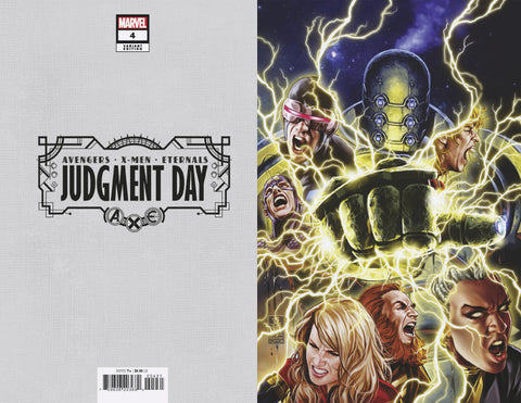A.X.E.: JUDGMENT DAY 4 BROOKS VIRGIN VARIANT [AXE] 1:100
