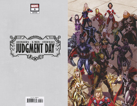A.X.E.: JUDGMENT DAY 5 BROOKS VIRGIN VARIANT [AXE] 1:100