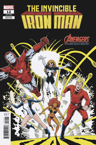 INVINCIBLE IRON MAN 12 JOHN TYLER CHRISTOPHER AVENGERS 60TH VARIANT [FALL]