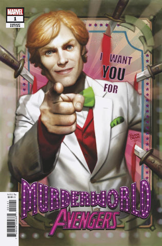 MURDERWORLD: AVENGERS 1 BROWN VARIANT 1:25