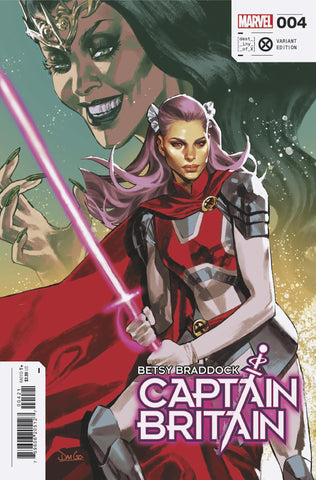 BETSY BRADDOCK: CAPTAIN BRITAIN 4 DAVI GO VARIANT