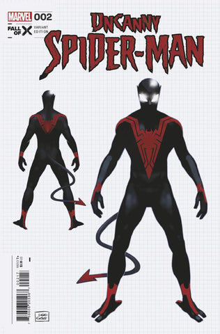 UNCANNY SPIDER-MAN 2 LEE GARBETT DESIGN VARIANT [FALL] 1:10