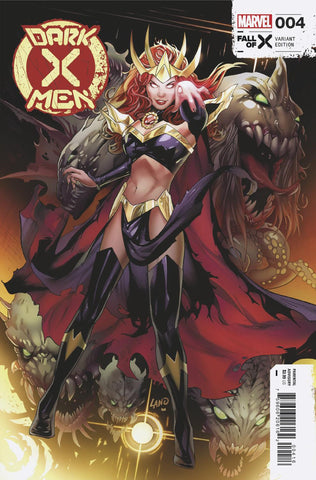 DARK X-MEN 4 GREG LAND VARIANT [FALL] 1:25