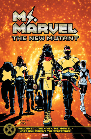MS. MARVEL: THE NEW MUTANT 4 CHRIS SAMNEE TEAM HOMAGE VARIANT