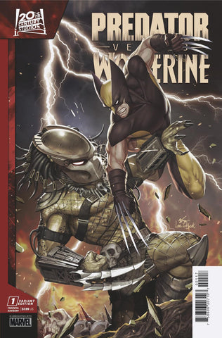 PREDATOR VS. WOLVERINE 1 INHYUK LEE VARIANT  1:50